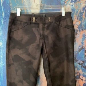 Ecru NYC Reversible Skinny Pants - Camo & Black - two pants in one!